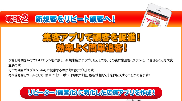 集客チラシはこうやって作られる！全てワンストップ。ご挨拶後お打ち合わせ。お客様の業種に合った実績や成功事例の紹介。サイズ・仕様、ポイントや仕掛けなどをご提案。打合せ後に社内で再検証